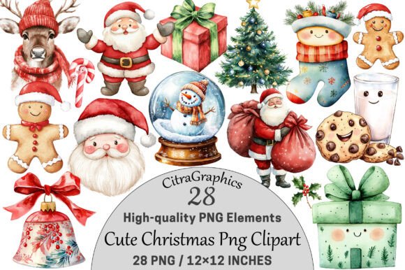 Download Cute Christmas Clipart. - Clipart Collection