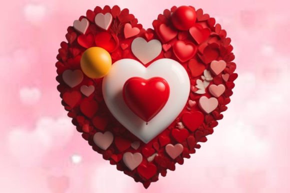 Download Valentine Heart Shape Illustrations - Art Collection