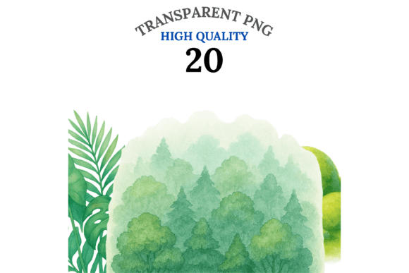 Download Green Background Clipart Set - Clipart Collection