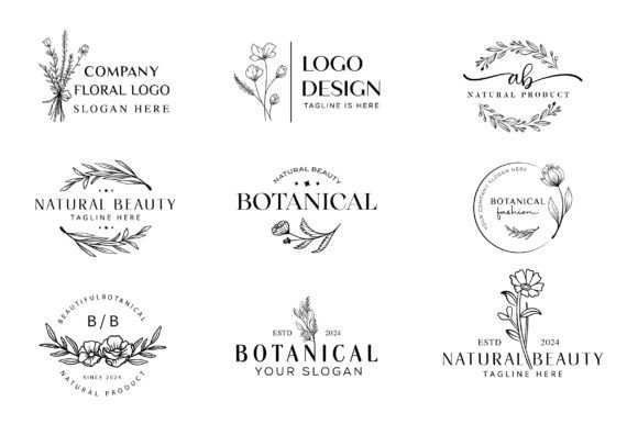 Download Botanical &amp; Floral Logo - Premium Resources