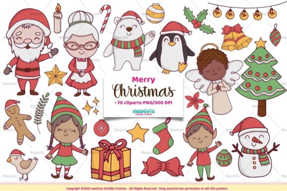 Download Christmas Bundle Cliparts - Clipart Collection