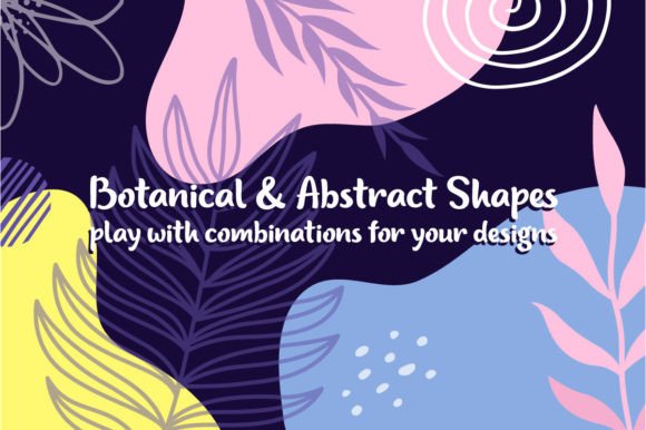 Download Botanical and Abstract Shapes - Abstract shapes Collection
