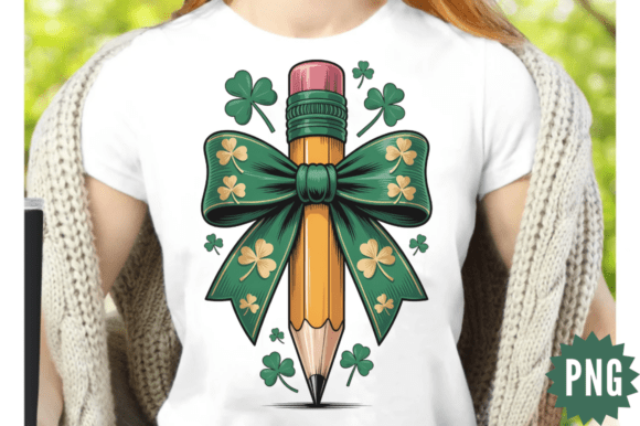 Download St Patrick’s Day Pencil Bow PNG Clipart - Clipart Collection