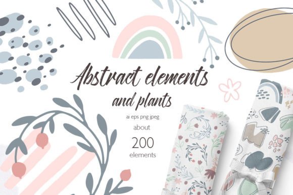 Download Abstract Shapes and Plants - Abstract shapes Collection
