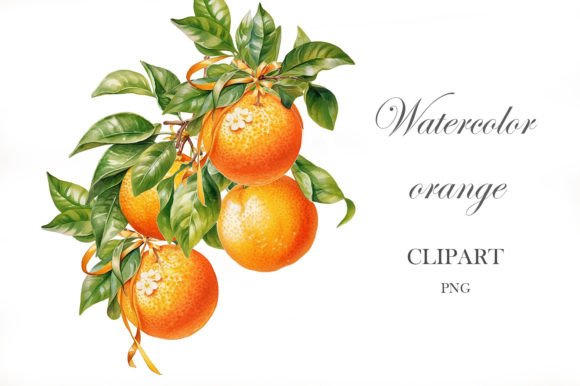Download Orange Watercolor Png. Citrus Clipart - Clipart Collection