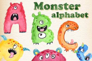 Download Monster Kids Alphabet Clipart - Clipart Collection
