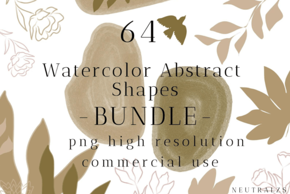 Download Boho PNG Clipart Abstract Shapes Bundle - Clipart Collection