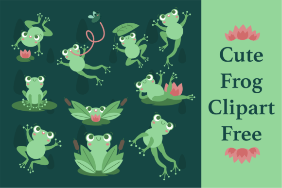 Download Cute Frog Clipart Free - Clipart Collection