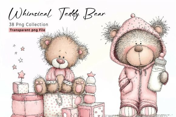 Download Watercolor Teddy Bear Clipart - Clipart Collection