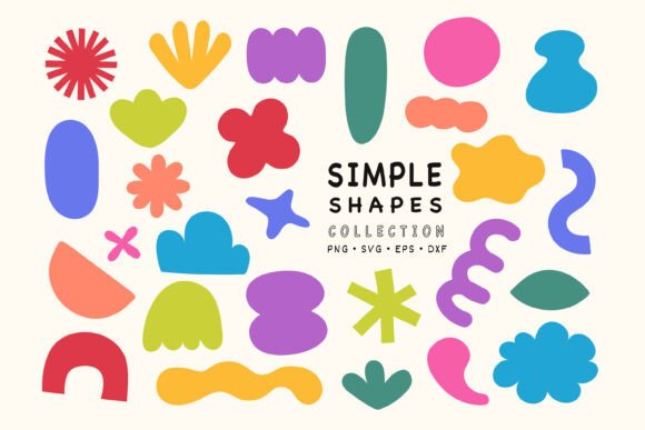 Download Simple Abstract Shapes - Abstract shapes Collection