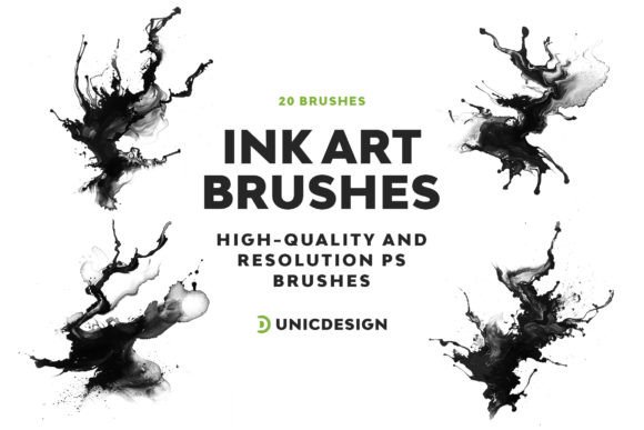Download Ink Art Photoshop Brushes - Art Collection
