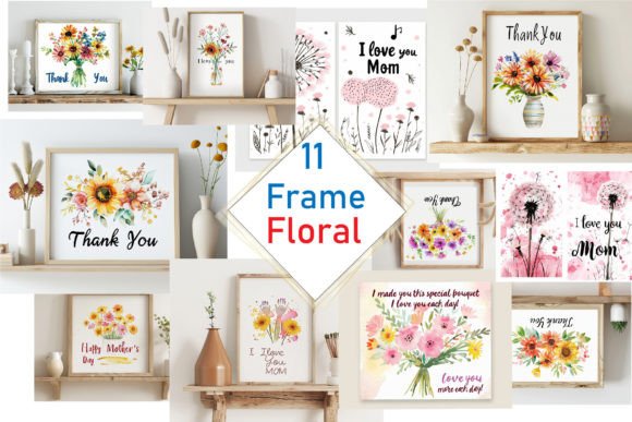 Download Floral Frame Designs for Mother's Day - Floral Collection