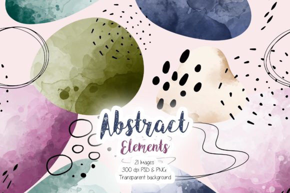 Download Abstract Elements Clipart - Clipart Collection