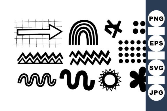 Download Abstract Shapes Clipart Set - Clipart Collection