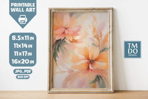 Download Floral Abstract Printable Wall Art - Art Collection