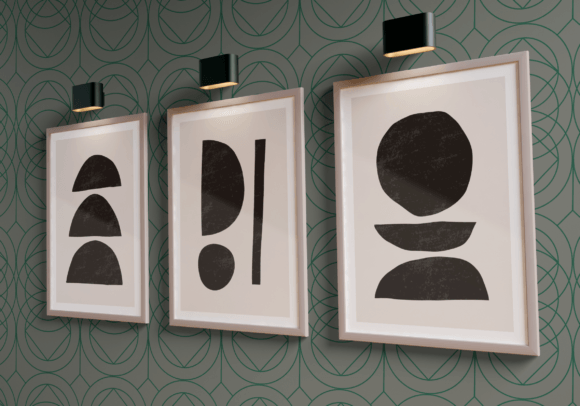 Download Set of 3 Contemporary Abstract Wall Art - Art Collection