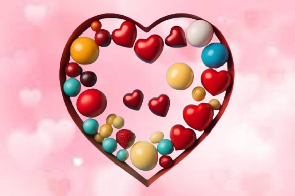 Download Valentine Heart Shape Illustrations - Art Collection