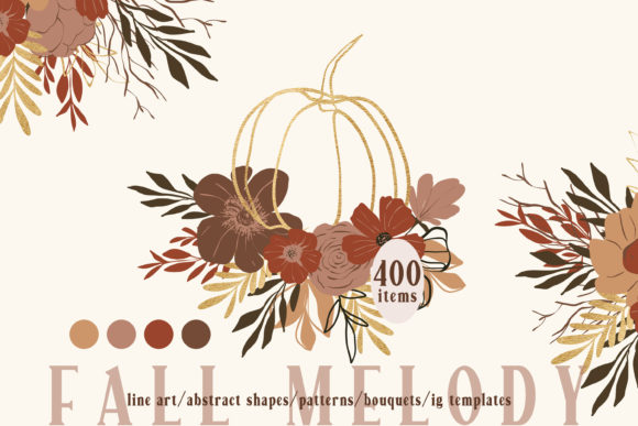 Download Fall Line Art, Abstract Shapes Clipart - Clipart Collection