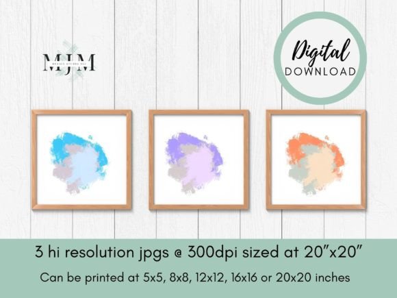 Download Abstract Wall Art Set - Art Collection