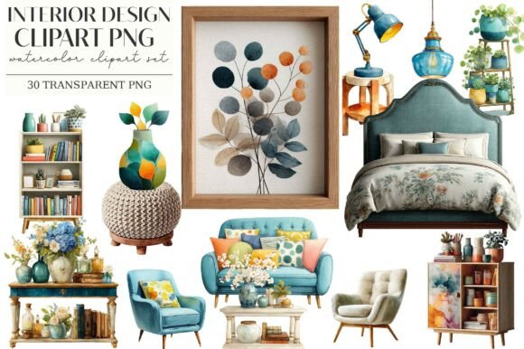 Download Interior Design Clipart PNG - Clipart Collection