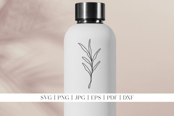 Download Leaf Line Art | Delicate Botanicals - Art Collection