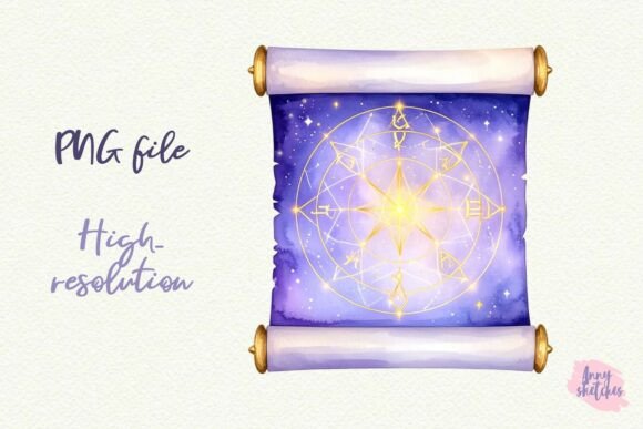 Download Mystic Scroll Sacred Geometry Clipart - Clipart Collection