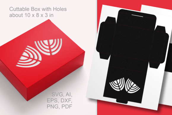 Download Abstract Floral Shapes Rectangular Box - Floral Collection
