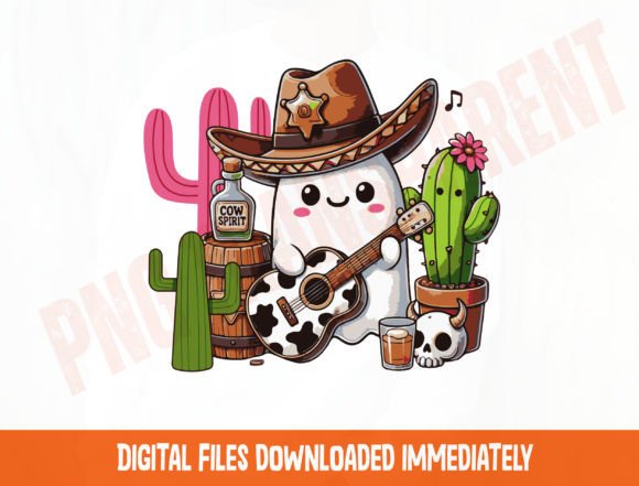 Download Western Ghost PNG, Guitar Clipart Png - Clipart Collection