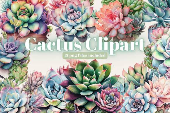 Download Succulent Clipart, Cactus Png - Clipart Collection