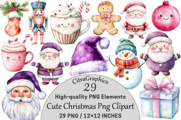 Download Cute Christmas Clipart. - Clipart Collection