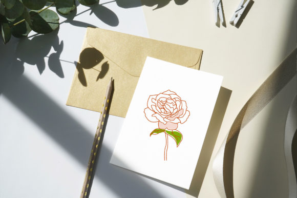 Download Minimal Art Roses Drawing - Art Collection