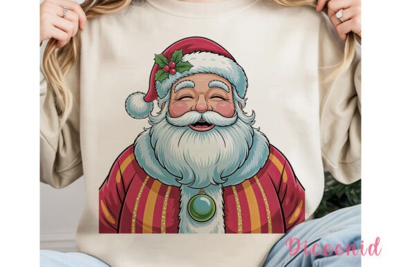 Download Glitter Splatter Santa PNG Clipart - Clipart Collection